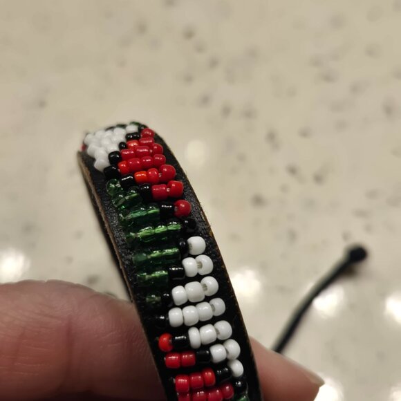 Leather Kenyan Bracelet - Picture 4 of 10